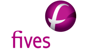 fives logo in purple